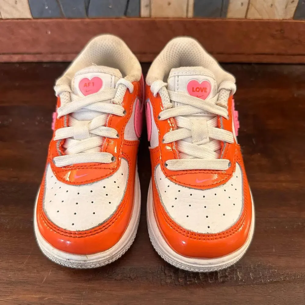 Nike Kids Air Force 1 Low Valentine's Day Sneakers‎ 7C